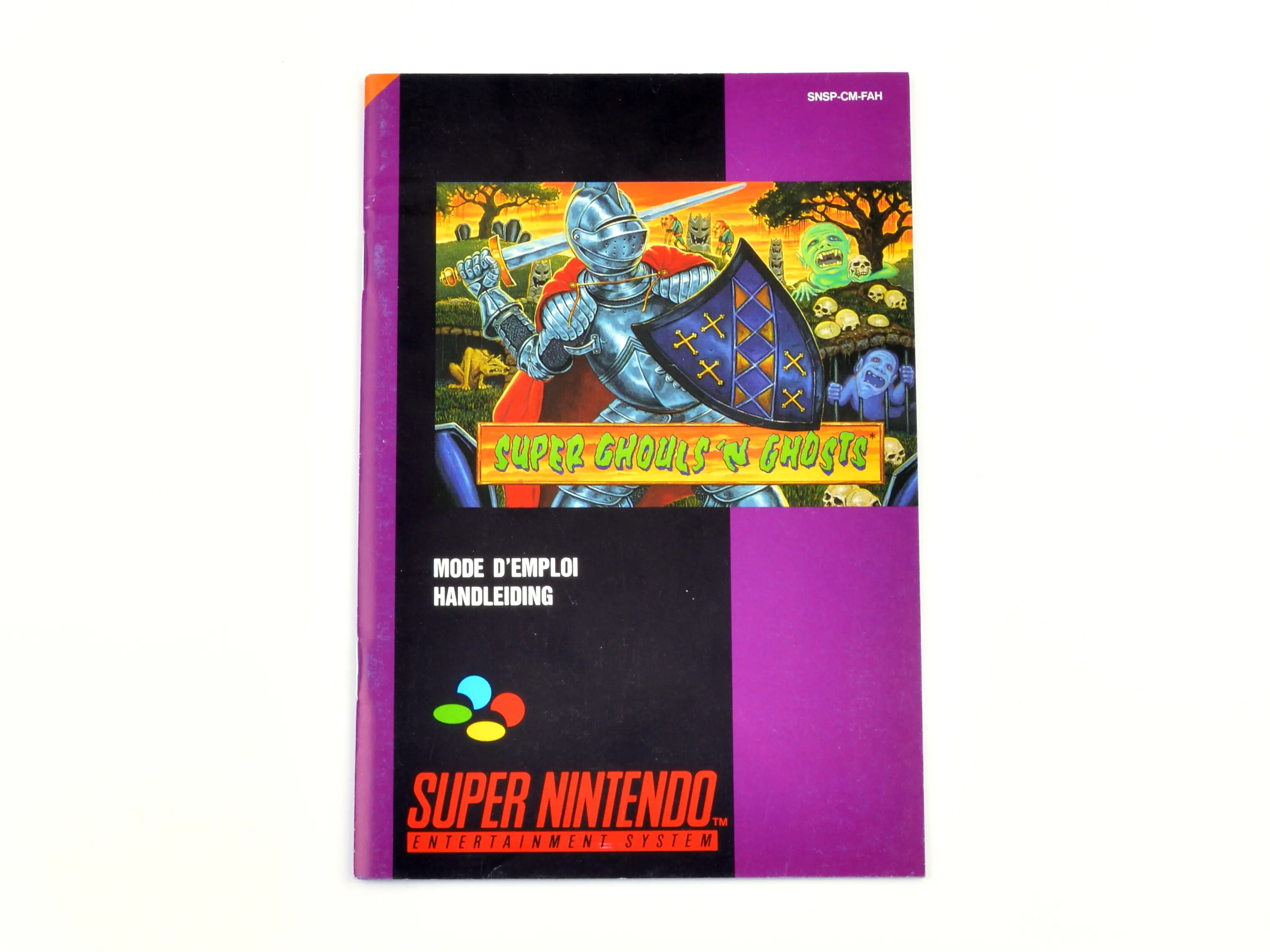 Super Ghouls 'N Ghosts - Manual