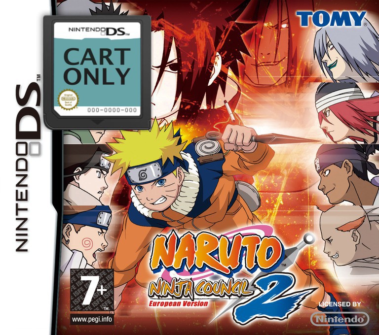 Naruto - Ninja Council 2 - European Version - Cart Only