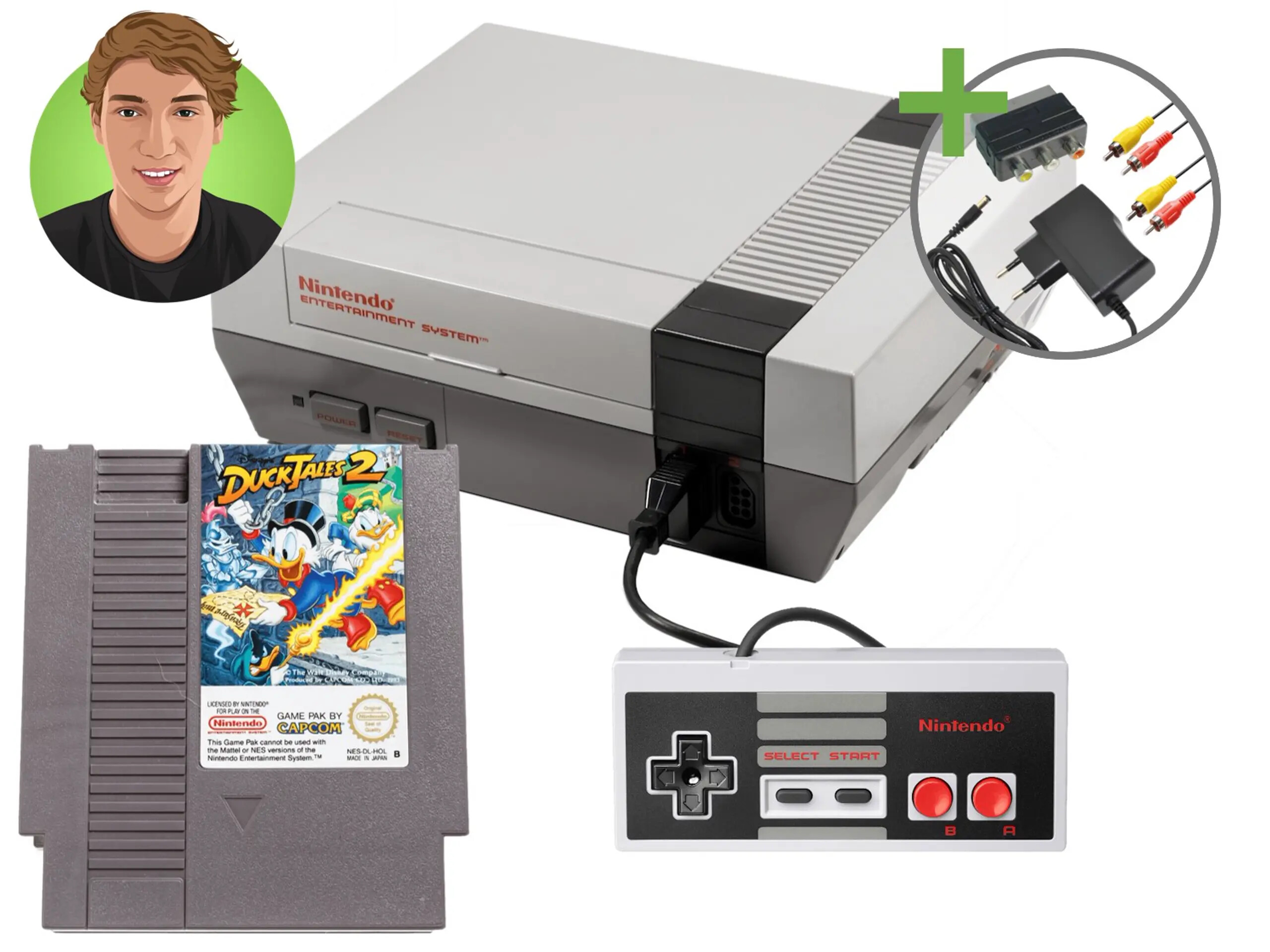 Nintendo NES Starter Pack - Chris Nostalgic Pack