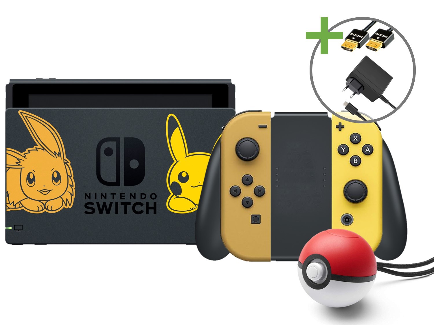 Nintendo Switch Starter Pack - Let's Go Eevee Edition