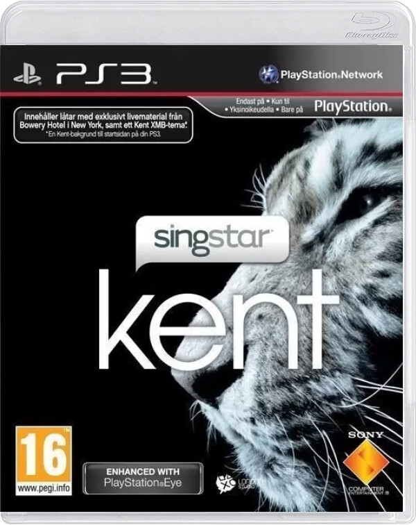 SingStar Kent - Playstation 3 Games