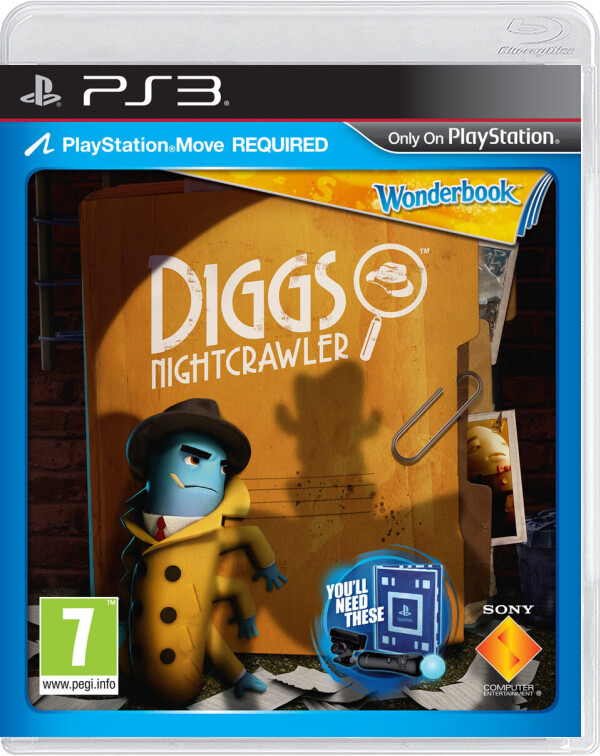 Wonderbook Diggs: Nightcrawler - Playstation 3 Games