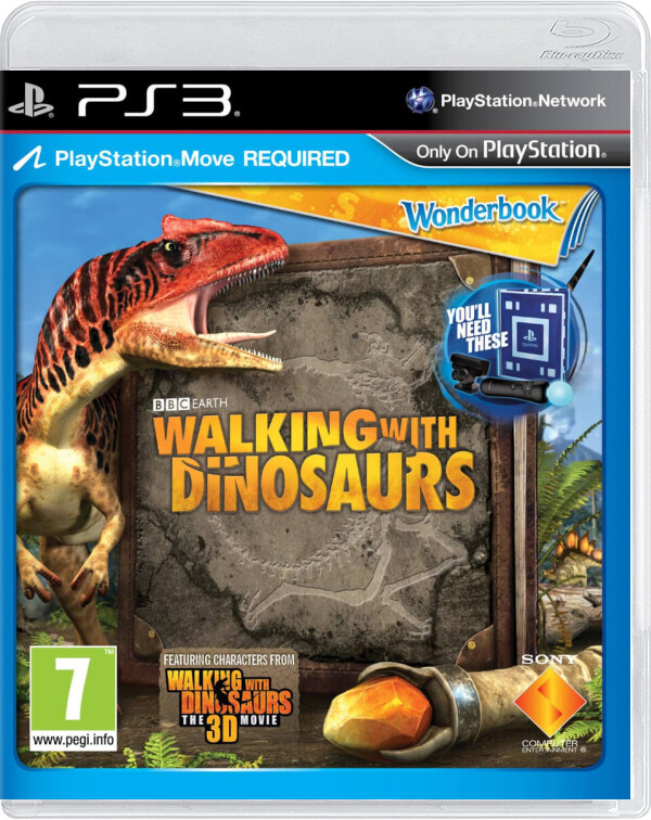 Wonderbook: Walking with Dinosaurs - Playstation 3 Games