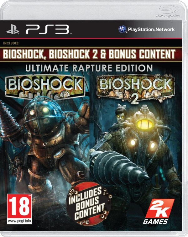 BioShock: Ultimate Rapture Edition (Double Pack) - Playstation 3 Games