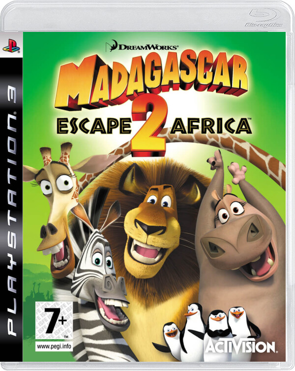 DreamWorks: Madagascar: Escape 2 Africa - Playstation 3 Games