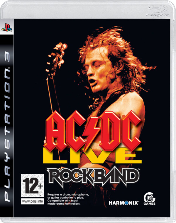 AC/DC Live: Rock Band - Playstation 3 Games