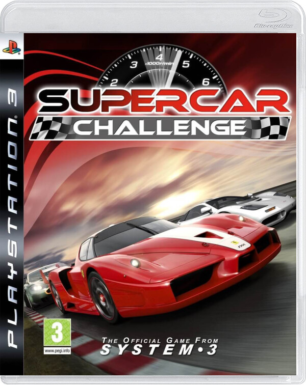 Supercar Challenge - Playstation 3 Games