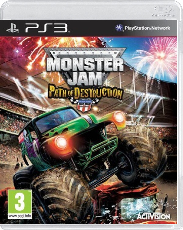 Monster Jam: Path of Destruction - Playstation 3 Games