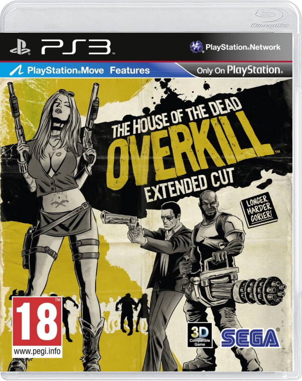 The House of the Dead: Overkill Extended Cut - Playstation 3 Games