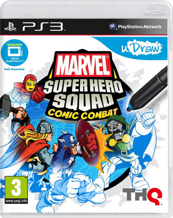 uDraw Marvel Super Hero Squad : Comic Combat - Playstation 3 Games