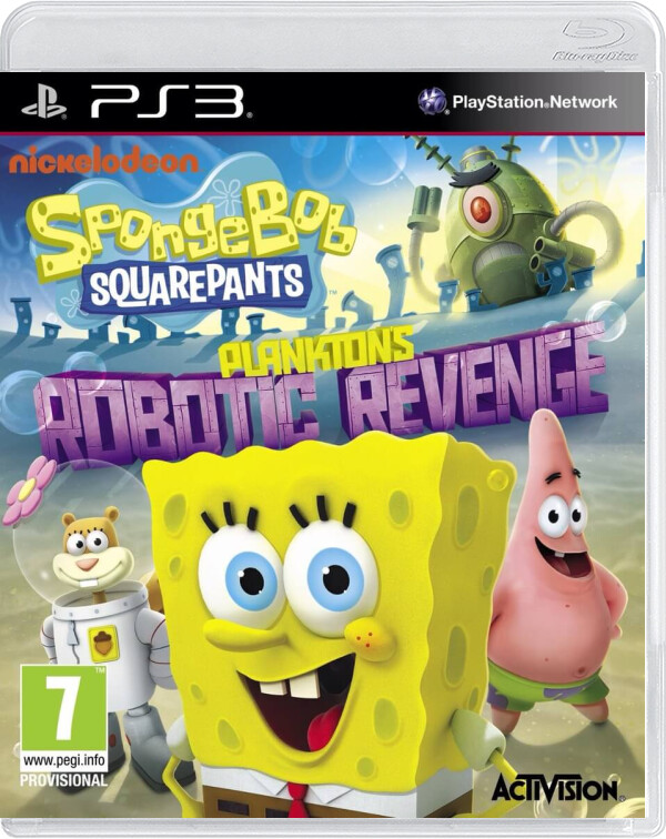 SpongeBob SquarePants: Plankton's Robotic Revenge - Playstation 3 Games