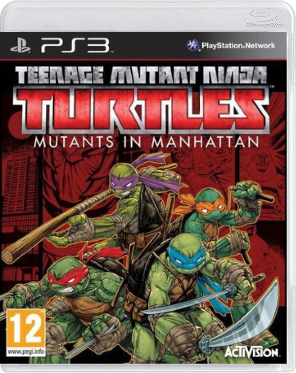 Teenage Mutant Ninja Turtles Mutants in Manhattan - Playstation 3 Games