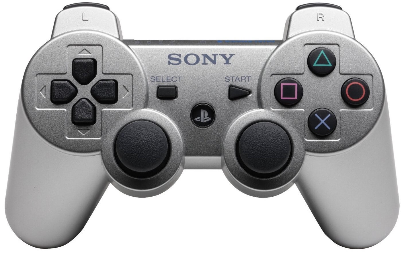 Sony PlayStation 3 DualShock Controller - Silver - Playstation 3 Hardware