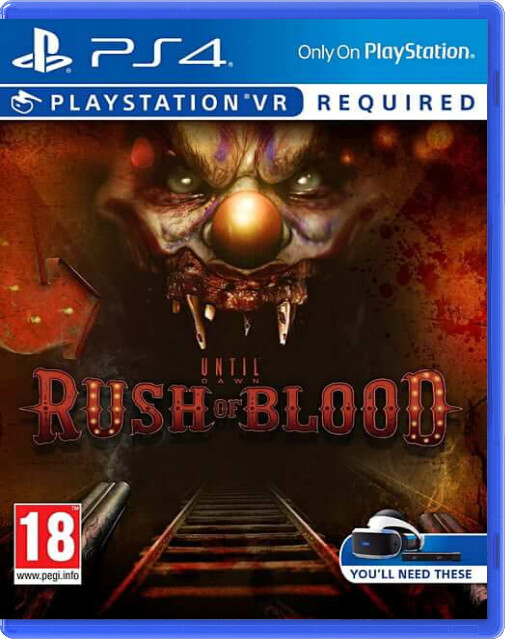 Until Dawn: Rush of Blood - Playstation 4 Games