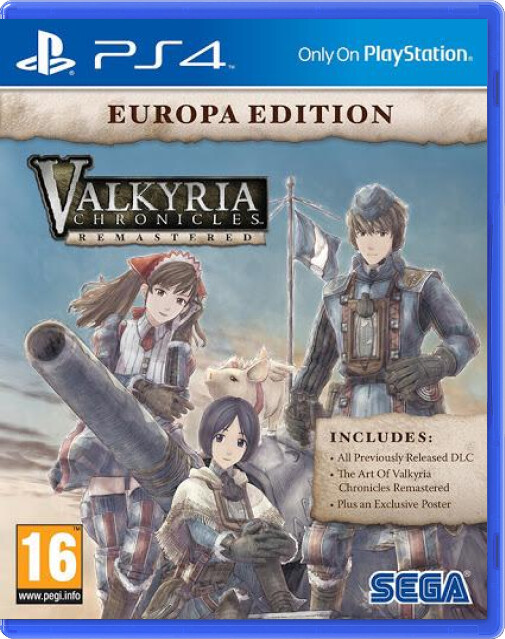 Valkyria Chronicles Remastered - Playstation 4 Games
