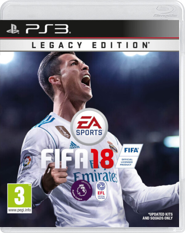 FIFA 18 - Legacy Edition - Playstation 3 Games