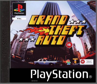 Grand Theft Auto - Playstation 1 Games