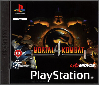 Mortal Kombat 4 - Playstation 1 Games