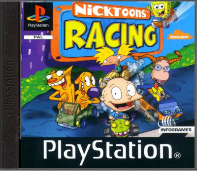 Nicktoons Racing - Playstation 1 Games