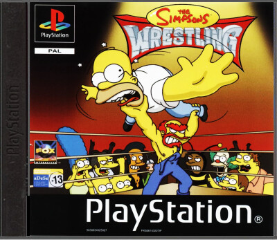 The Simpsons Wrestling - Playstation 1 Games