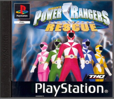 Power Rangers: Lightspeed Rescue - Playstation 1 Games