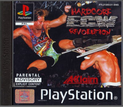 ECW Hardcore Revolution - Playstation 1 Games