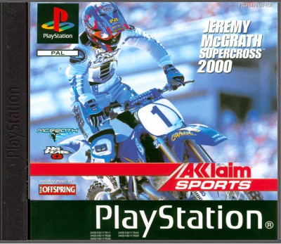 Jeremy McGrath Supercross 2000 - Playstation 1 Games