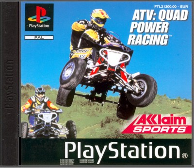 ATV Quad Power Racing - Playstation 1 Games