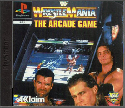 WWF WrestleMania: The Arcade Game - Playstation 1 Games