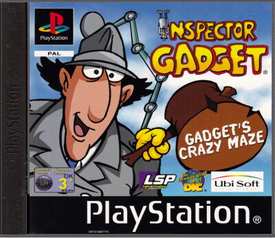 Inspector Gadget: Gadget's Crazy Maze - Playstation 1 Games