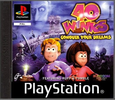 40 Winks - Conquer your Dreams - Playstation 1 Games