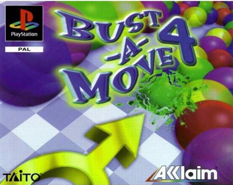 Bust a Move 4 - Playstation 1 Games