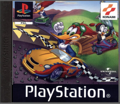 Woody Woodpecker Racing - Playstation 1 Games