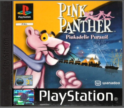 Pink Panther: Pinkadelic Pursuit - Playstation 1 Games