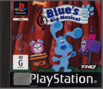 Blue's Clues: Blue's Big Musical - Playstation 1 Games
