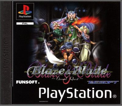 Blaze and Blade: Eternal Quest - Playstation 1 Games