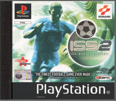 ISS Pro Evolution Soccer 2 - Playstation 1 Games