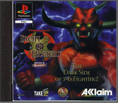 Advanced Dungeons & Dragons Iron & Blood: Warriors of Ravenloft - Playstation 1 Games