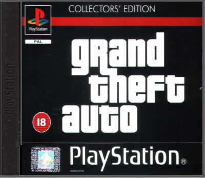 Grand Theft Auto: Collector's Edition - Playstation 1 Games