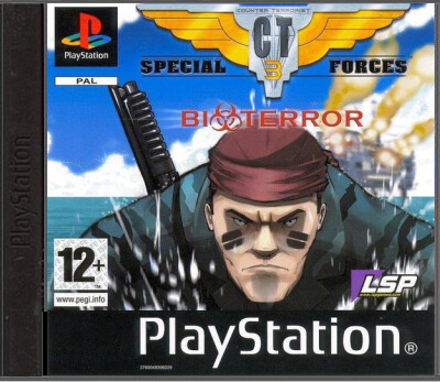 CT Special Forces 3: BioTerror - Playstation 1 Games