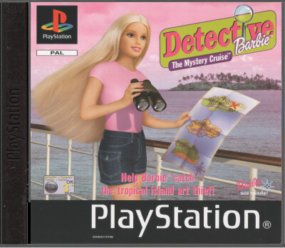 Detective Barbie: The Mystery Cruise - Playstation 1 Games