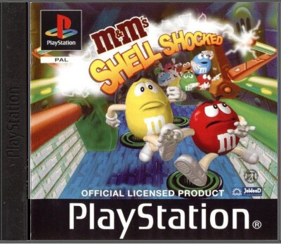 M&M's Shell Shocked - Playstation 1 Games