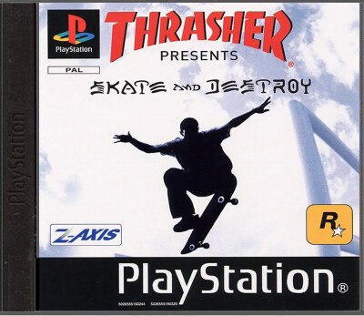 Thrasher Presents: Skate and Destroy - Playstation 1 Games