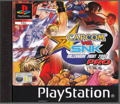 Capcom vs. SNK: Millennium Fight 2000 Pro - Playstation 1 Games