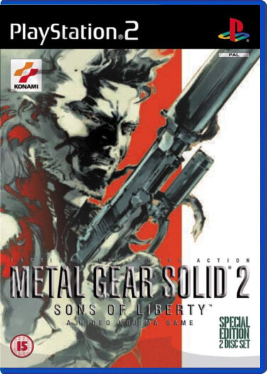 Metal Gear Solid 2: Sons of Liberty - Playstation 2 Games
