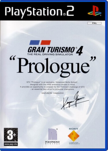 Gran Turismo 4 Prologue - Playstation 2 Games