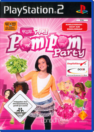 EyeToy Play: PomPom Party - Playstation 2 Games