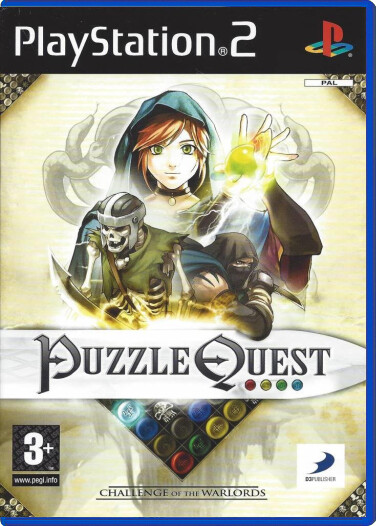 Puzzle Quest: Challenge of the Warlords - Playstation 2 Games
