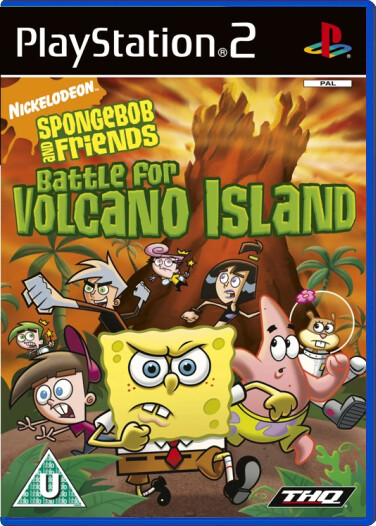 Nicktoons: Battle for Volcano Island - Playstation 2 Games