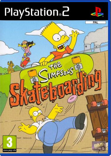 The Simpsons Skateboarding - Playstation 2 Games